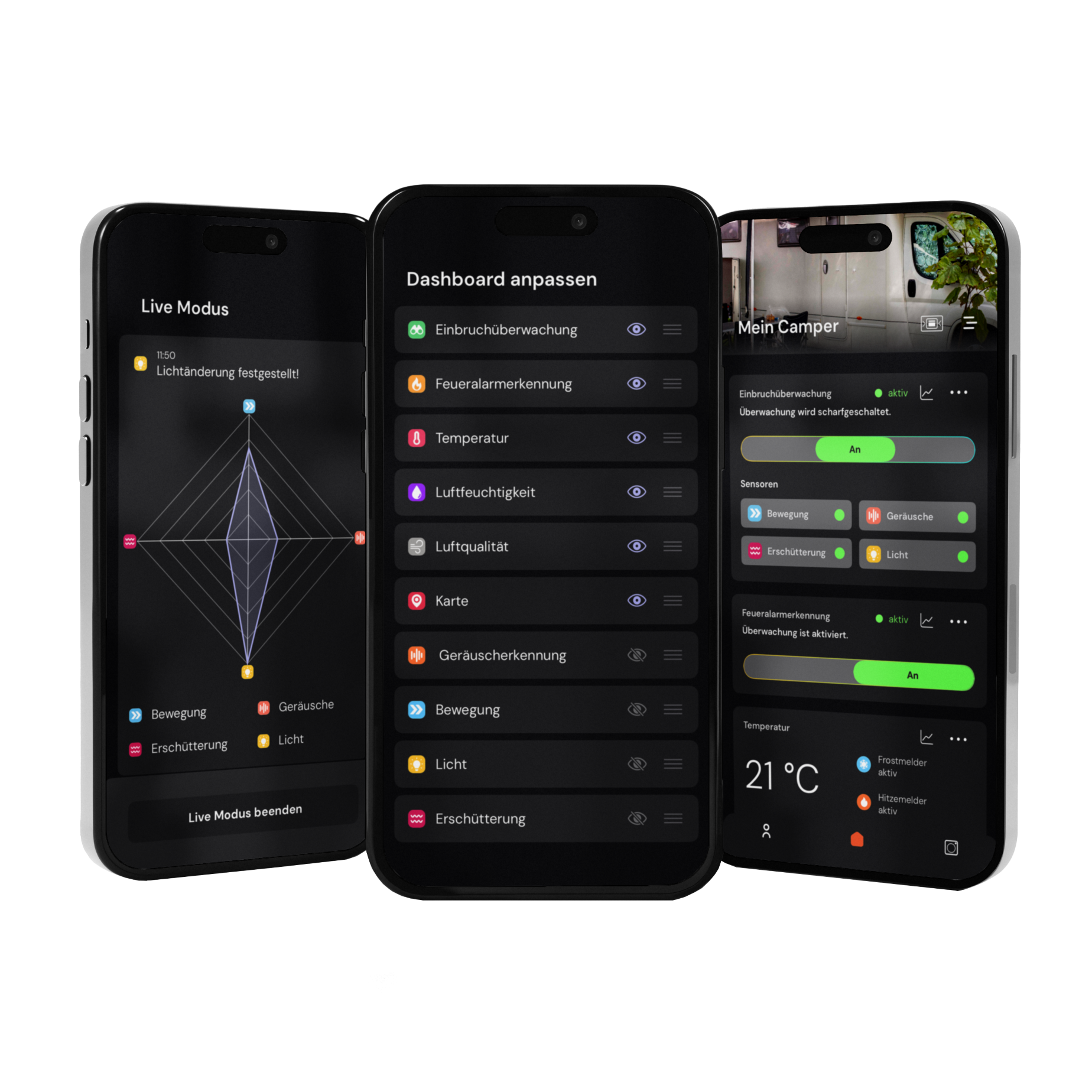 sonsor App Screens