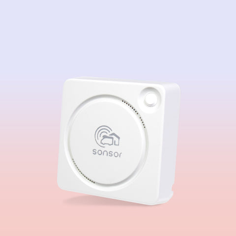 sonsor WLAN-Alarmanlage mit Raumklima-Sensor – ideal für Ferienwohnung, Garage & Co.