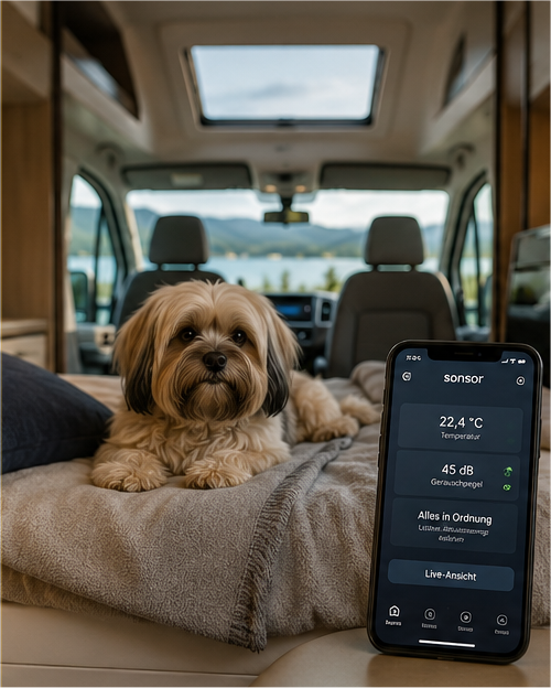 Eigentlich haben wir den Camper für unseren Hund gekauft
