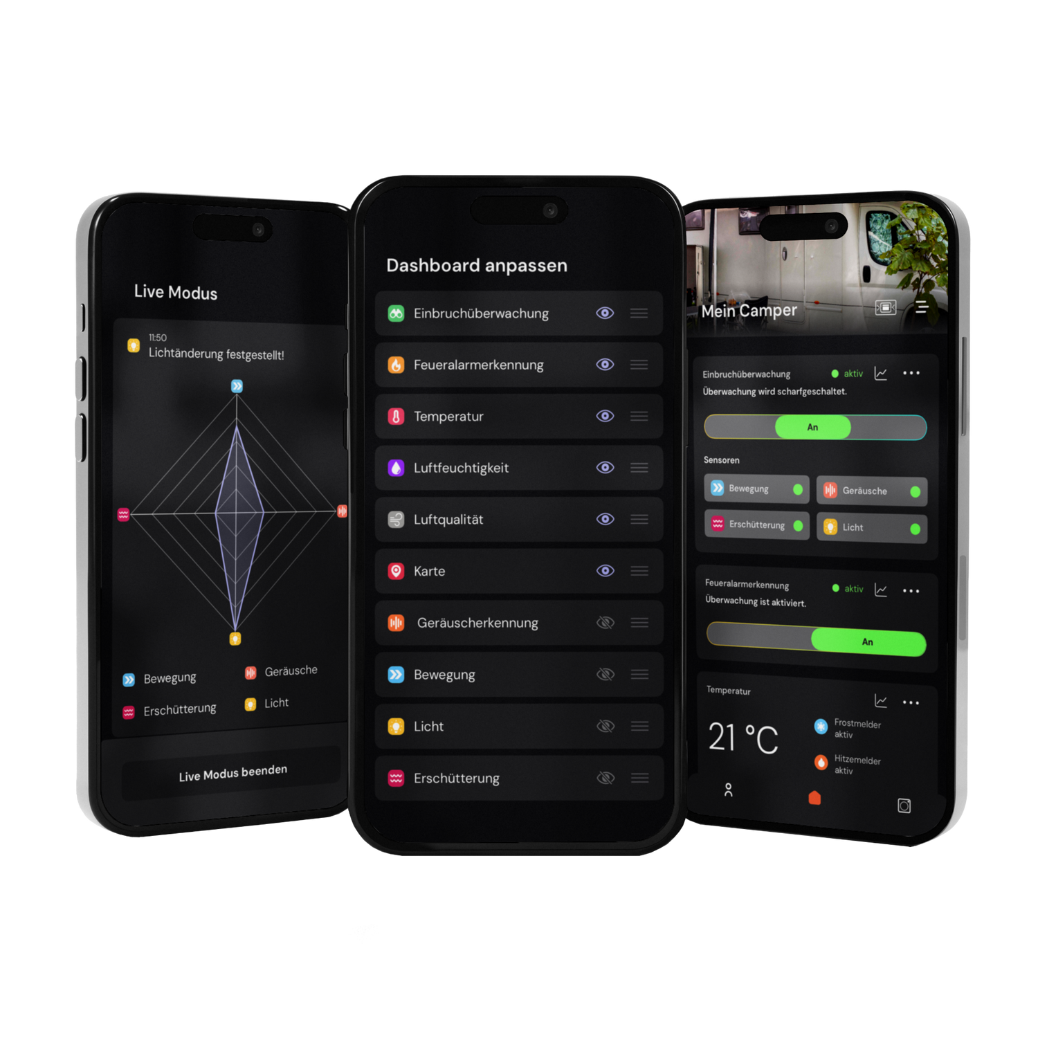 sonsor App Screens