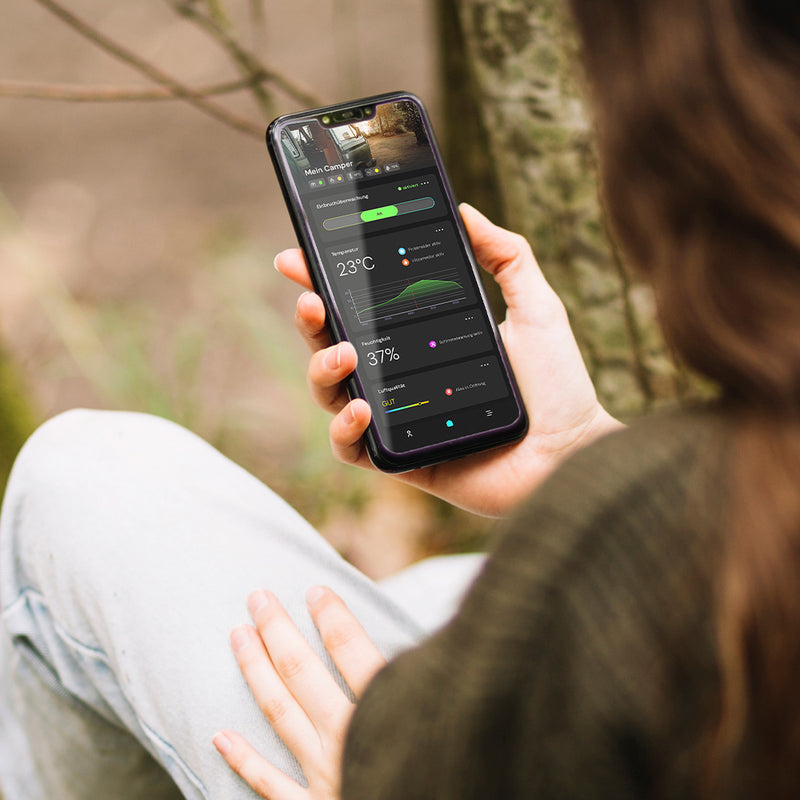 sonsor App auf Smartphone