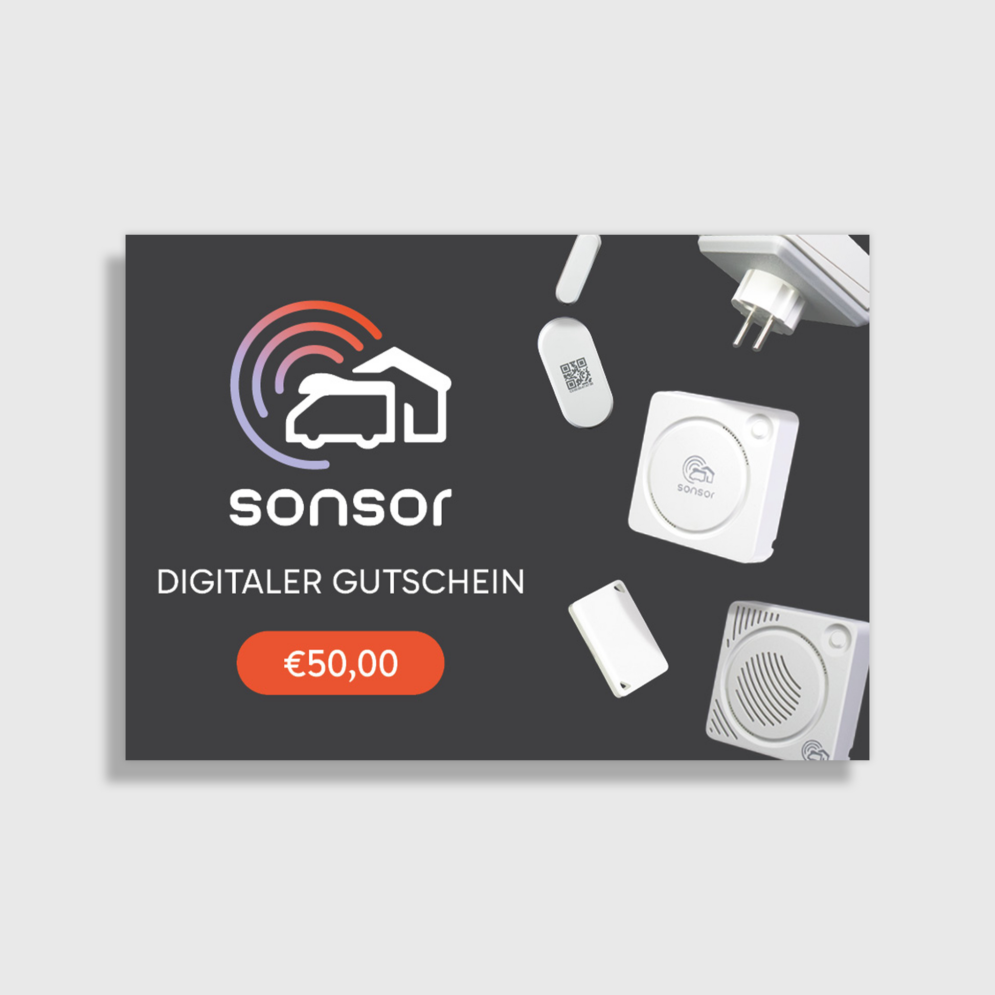 50 € Gutscheinkarte sonsor