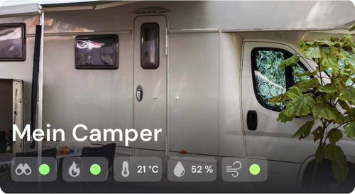 Dashboard Standort Camper