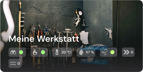 Dashboardkurzübersicht Werkstatt