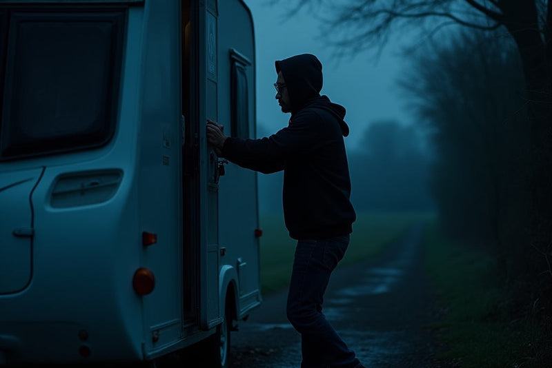 Einbruch in einen Camper