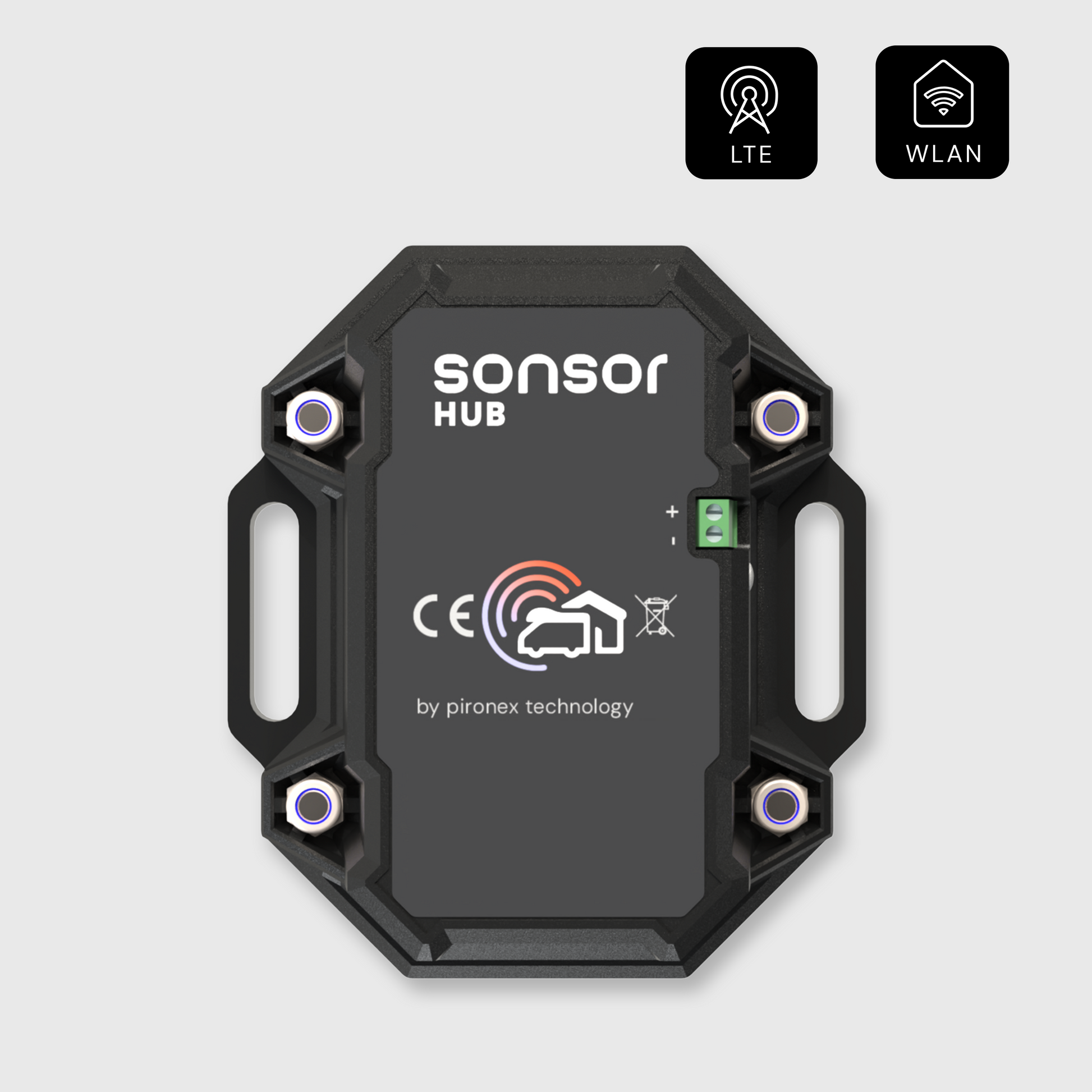 sonsor hub Geräte Ansicht frontal