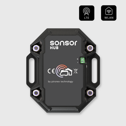 sonsor hub Geräte Ansicht frontal