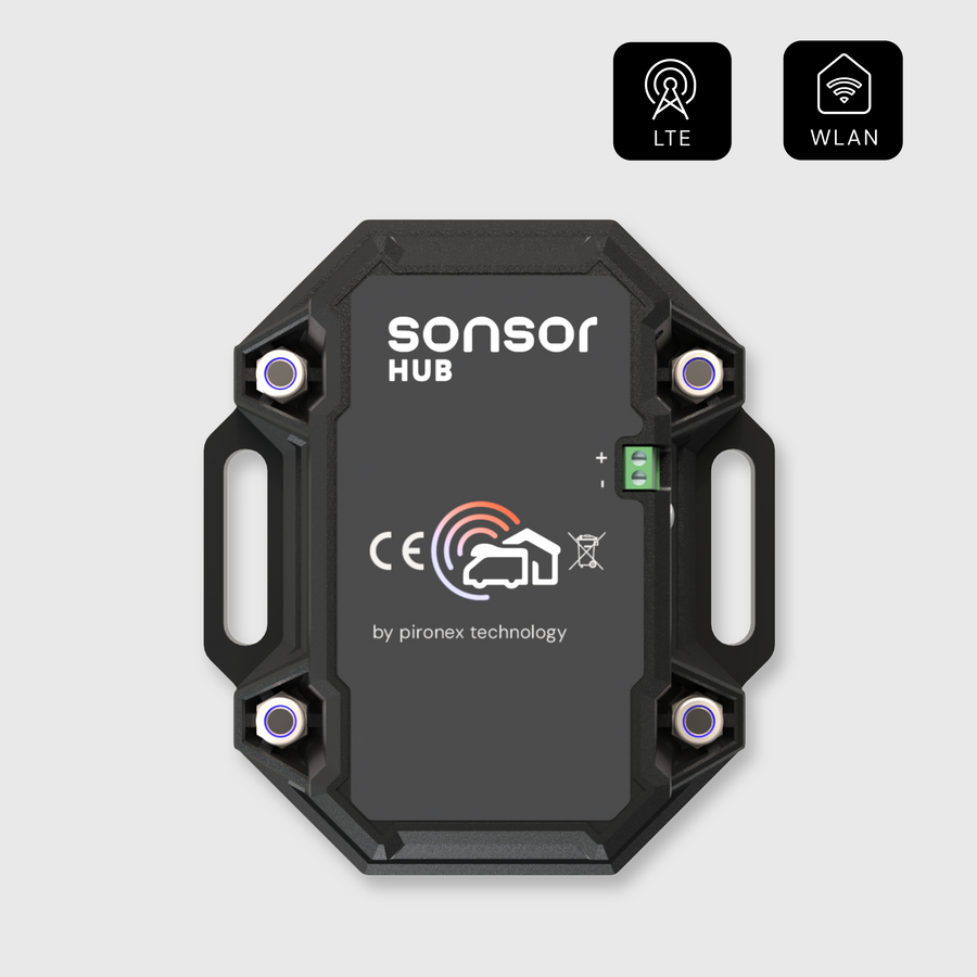 sonsor hub Geräte Ansicht frontal