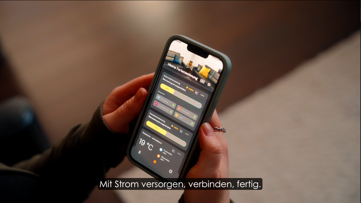 sonsor - mobile & stationäre Alarmanlage ohne Abo - inkl. Sensoren