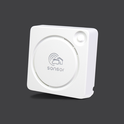sonsor WLAN-Alarmanlage mit Raumklima-Sensor – ideal für Ferienwohnung, Garage & Co.