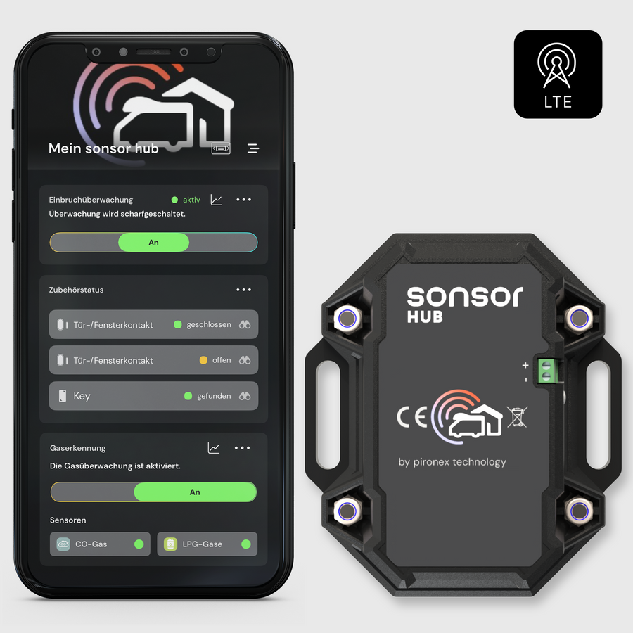 sosnor hub mit App Screen