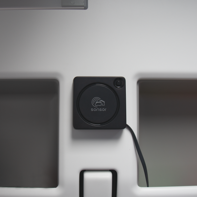 sonsor schwarz im Camper